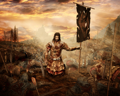 The battle near Whiterun